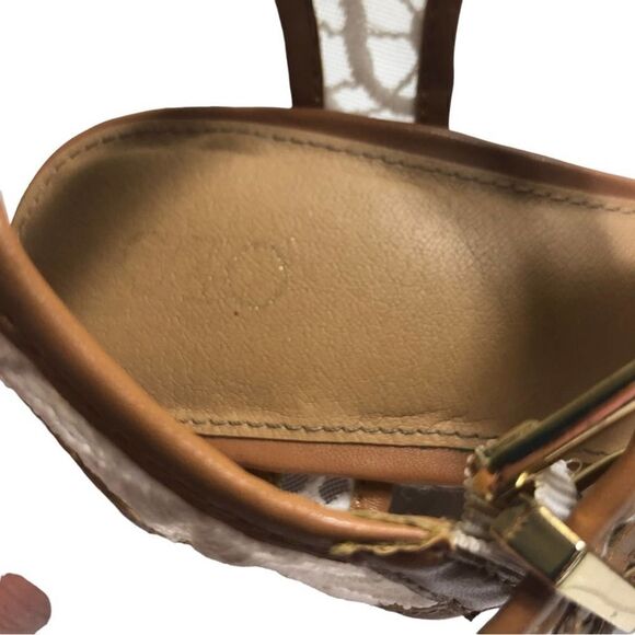 Cato Lace Cork Wedge Sandals - Picture 8 of 11